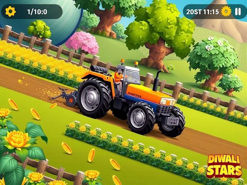 Diwali festival event in Grain Harvesting Stars